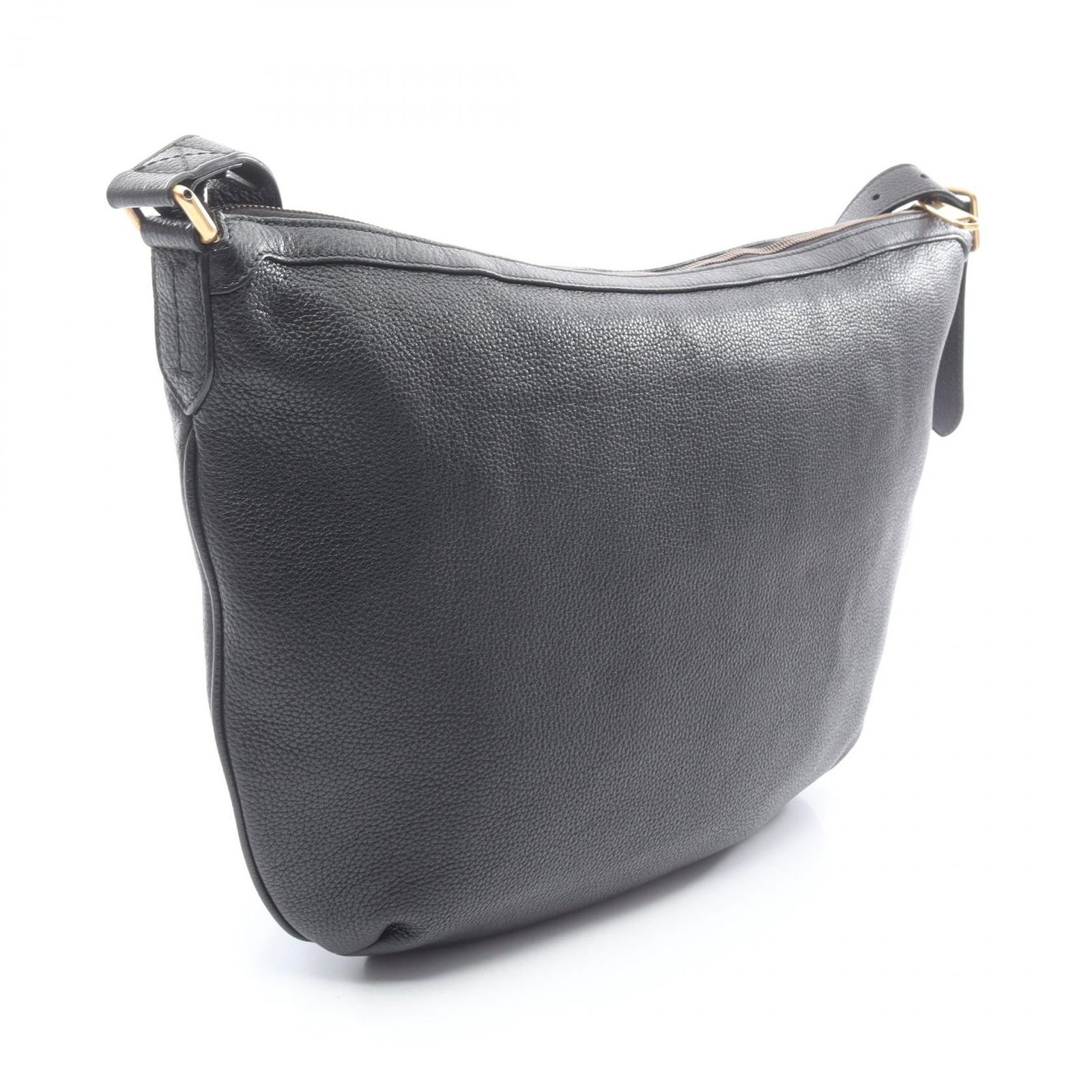 GUCCI グッチ/ハーフムーンロゴプリントホーボー/ブラック/523588/Aランク/75【中古】 GUCCI - GUCCI グッチ/ハーフムーンロゴプリントホーボー/ブラック