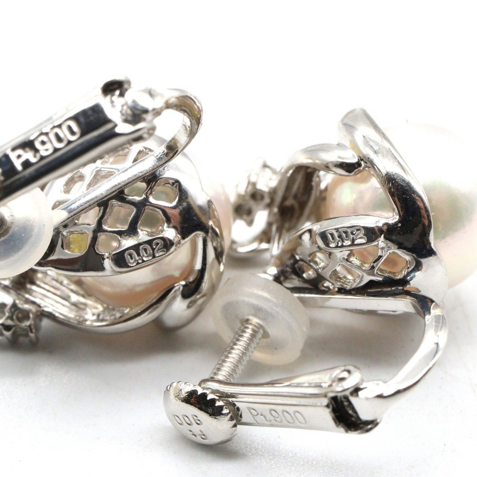 ジュエリー JEWELRY イヤリング パール ダイヤ イヤリング ﾊﾟｰﾙ 9.3g 