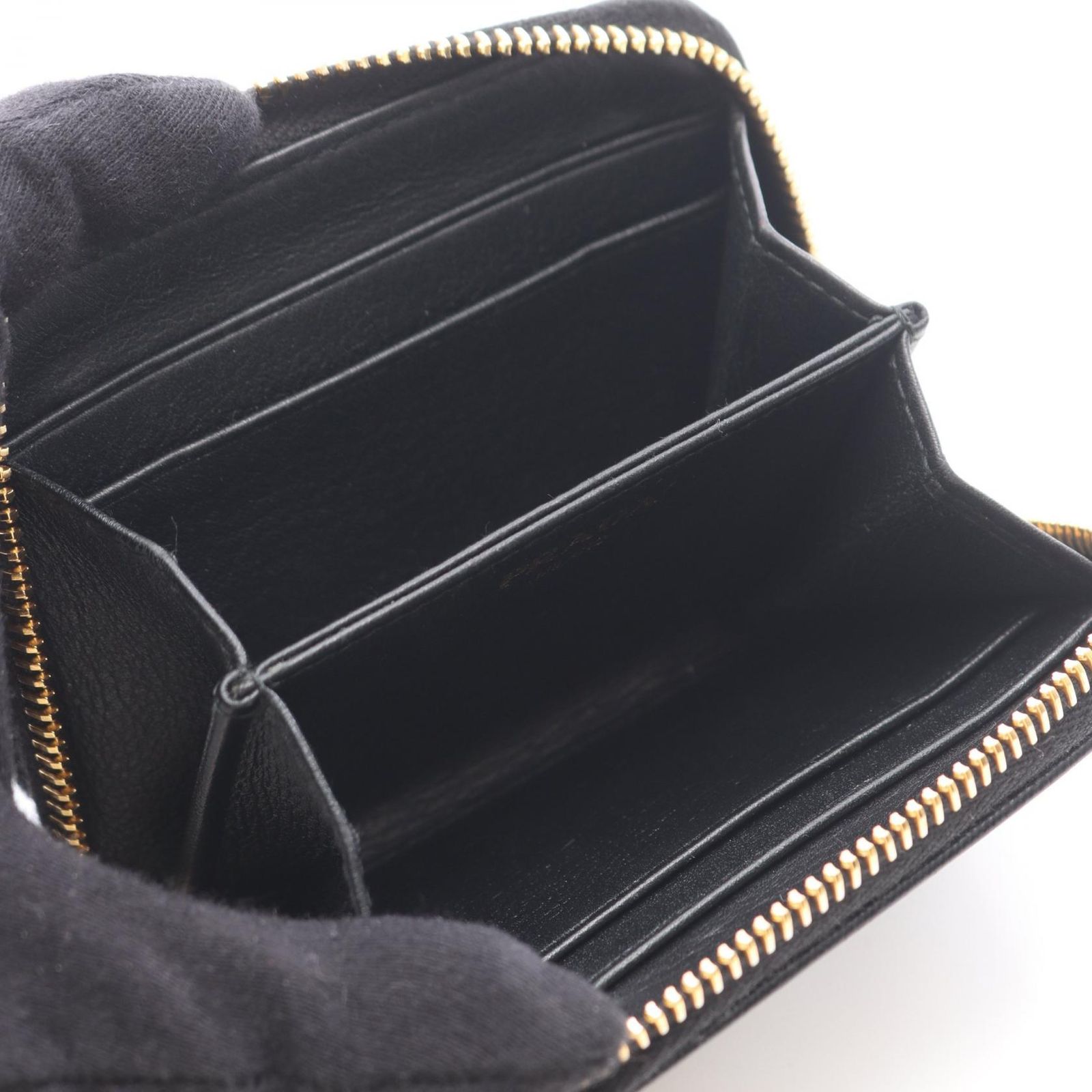 プラダ PRADA コインケース VITELLO MOVE 1MM268 ブラック 