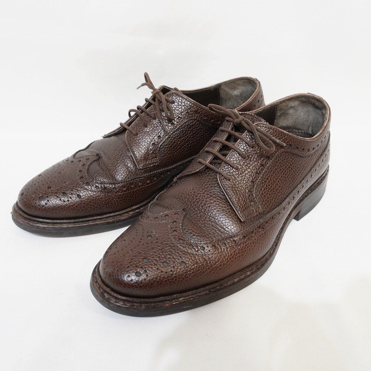 JALAN SRIWIJAYA size6 edward 98652 ウイングチップシューズ ブラウン
