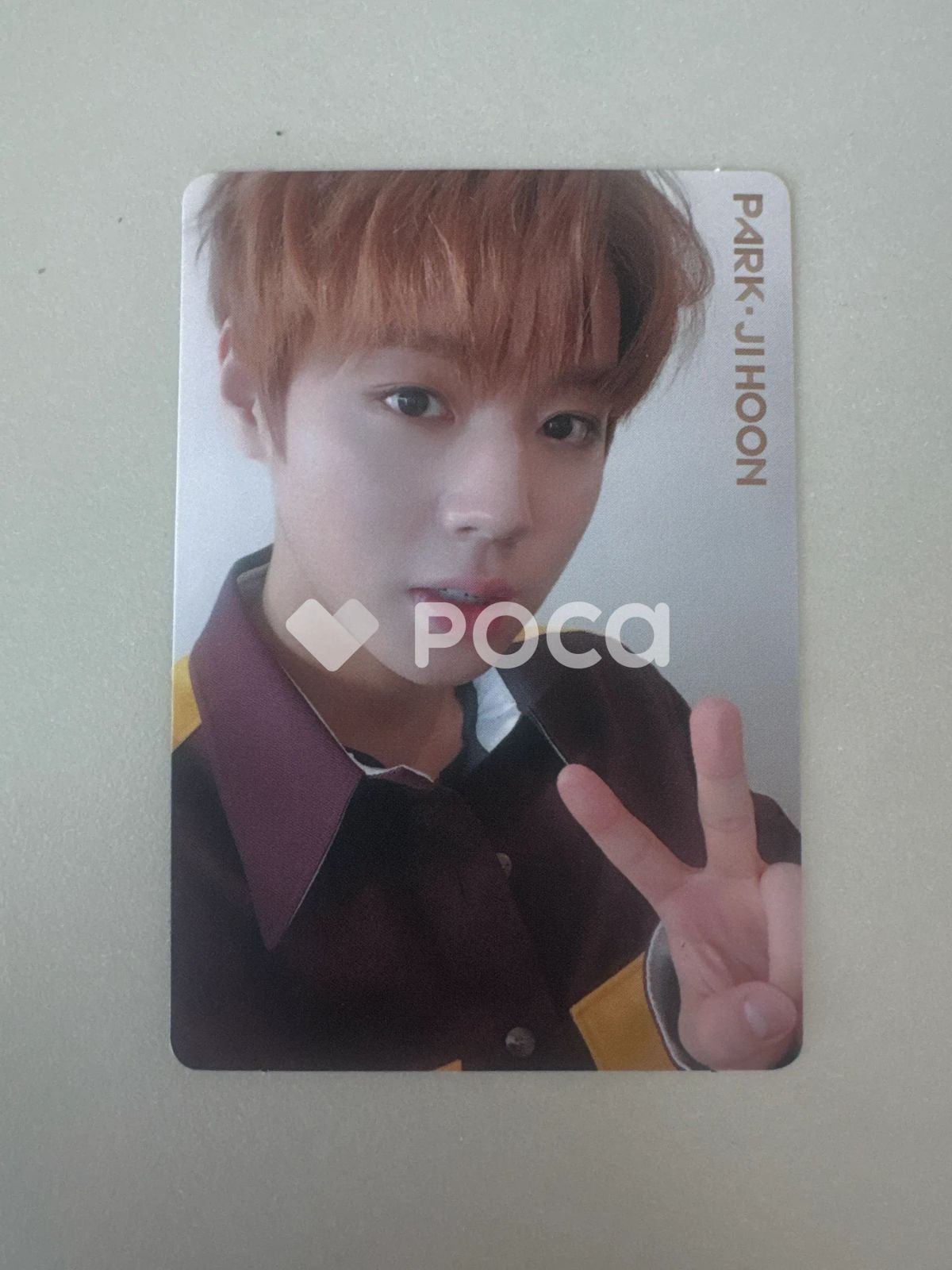 Wanna One パク・ジフン 約束します トレカ Wanna JIHOON) パク 