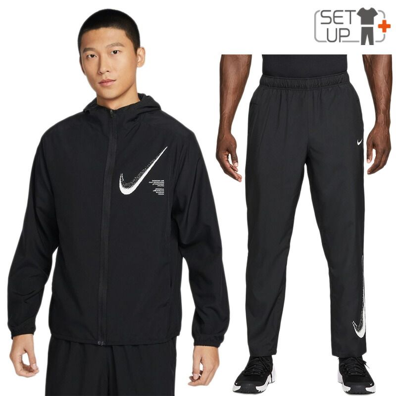 ナイキ ウィンドブレーカー 上下 メンズ NIKE DF FORM GFX ウーブン