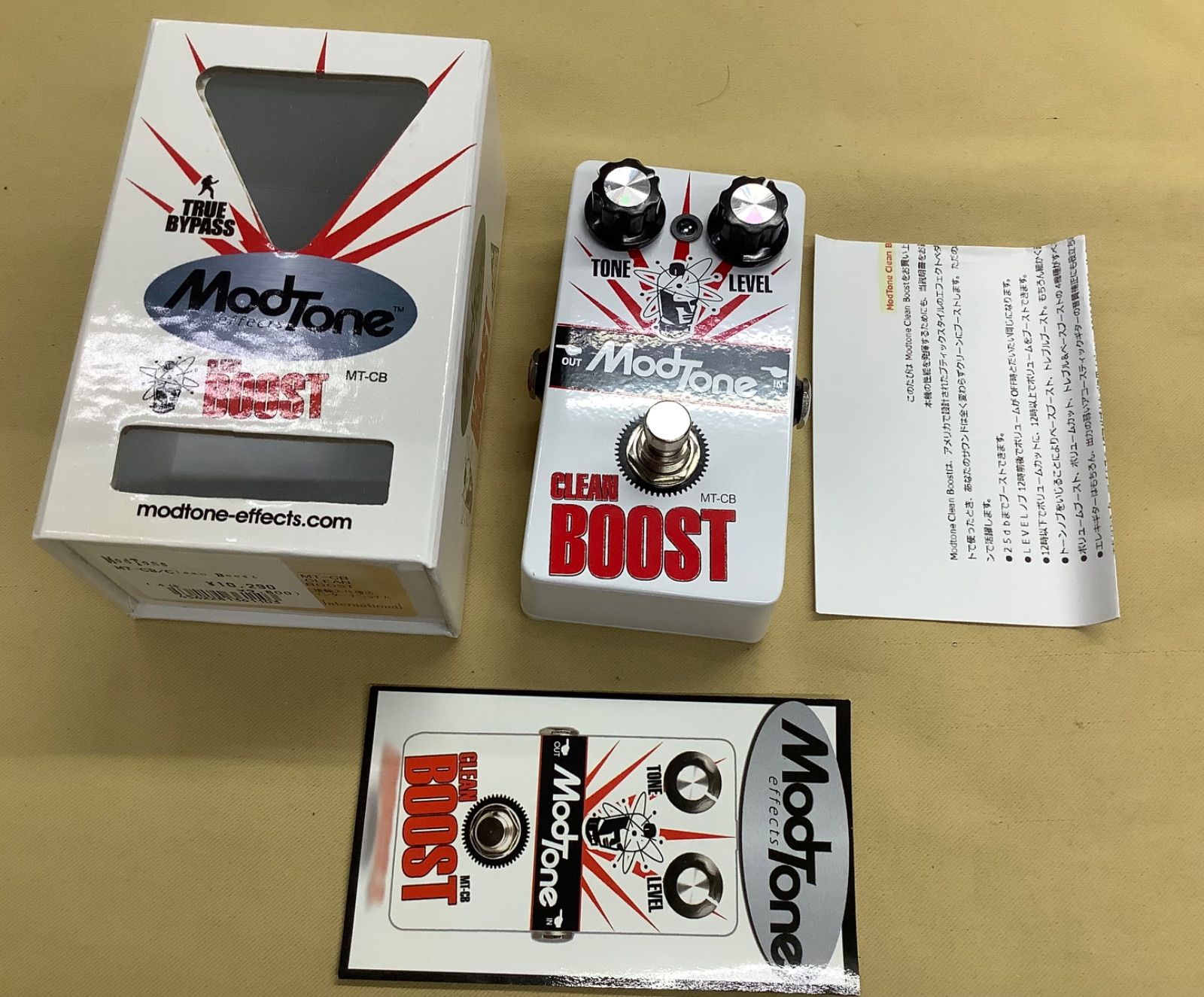Modtone Clean Boost MT-CB クリーンブースター - メルカリ