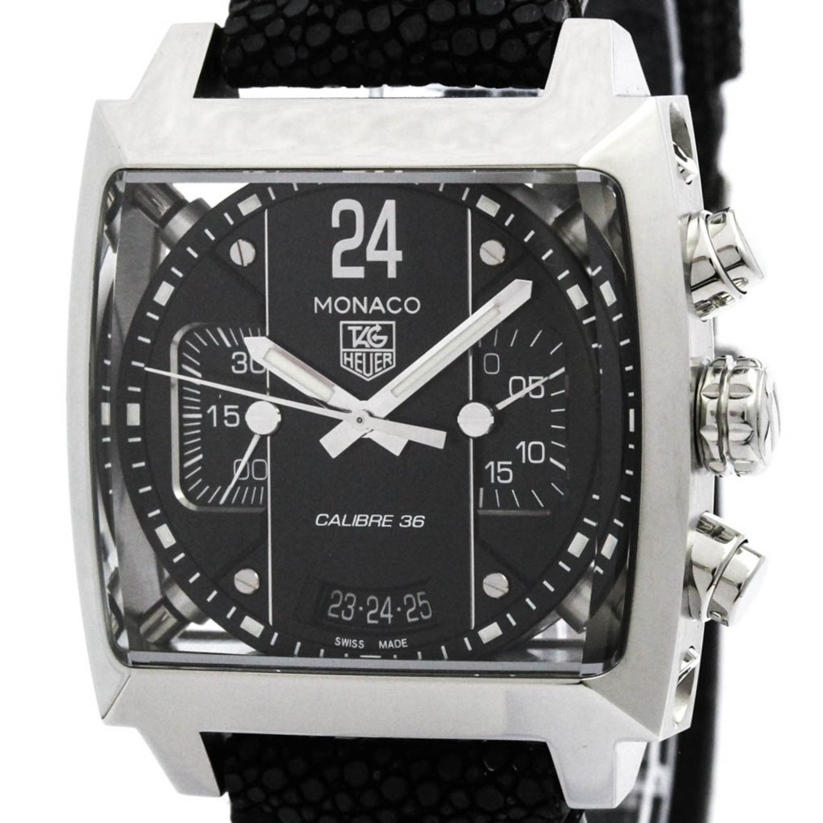 タグホイヤー(TAG HEUER) モナコ 24 キャリバー 36 ステンレススチール 