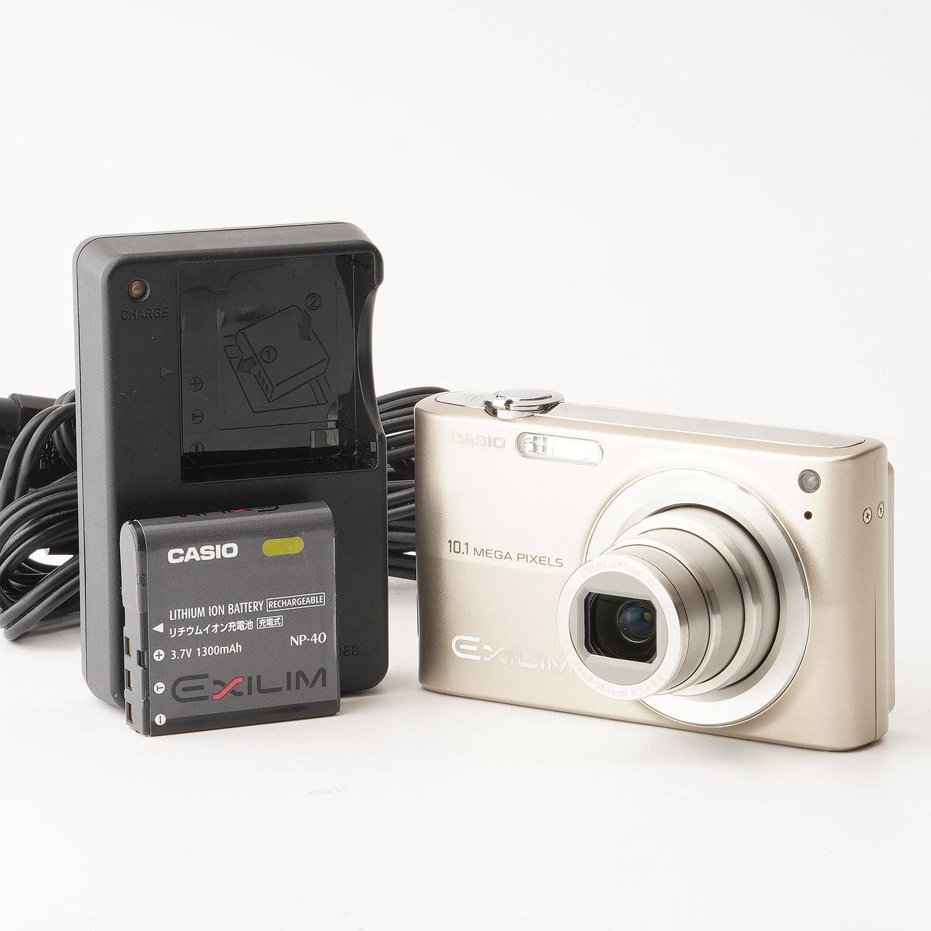 カメラ カシオ Casio EXILIM EX-Z200 ゴールド 4x 光学ズーム
