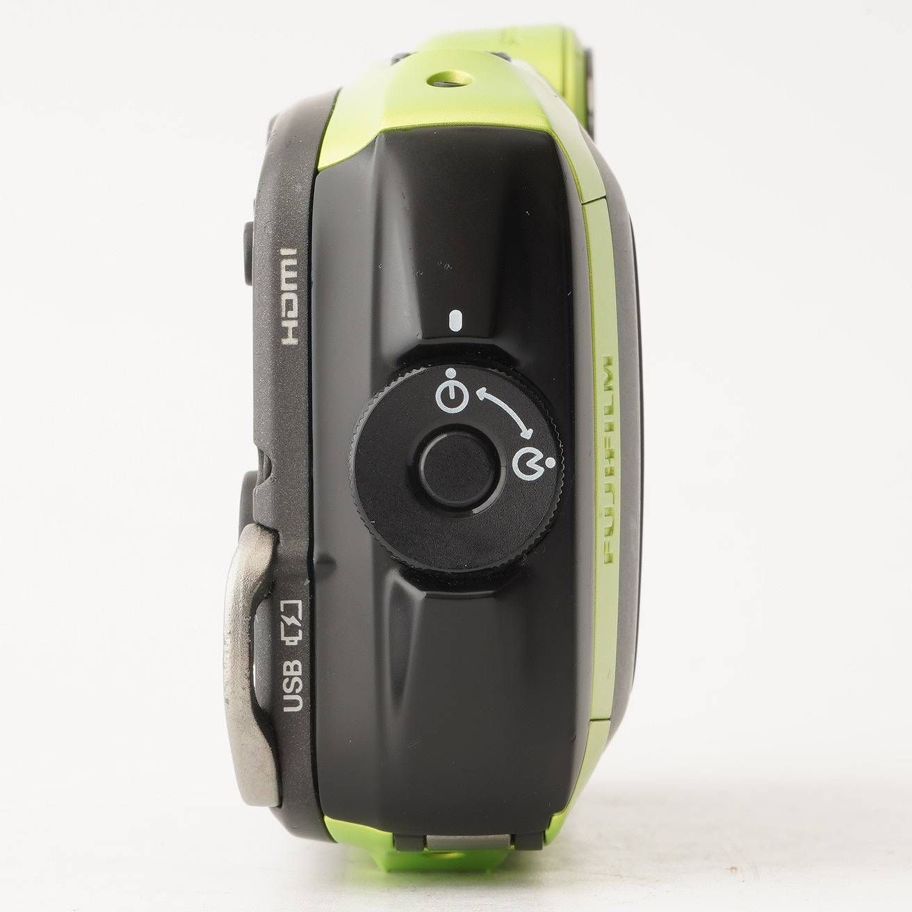 富士フイルム Fujifilm FinePix XP120 ライム 防水 5X 広角 光学ズーム 