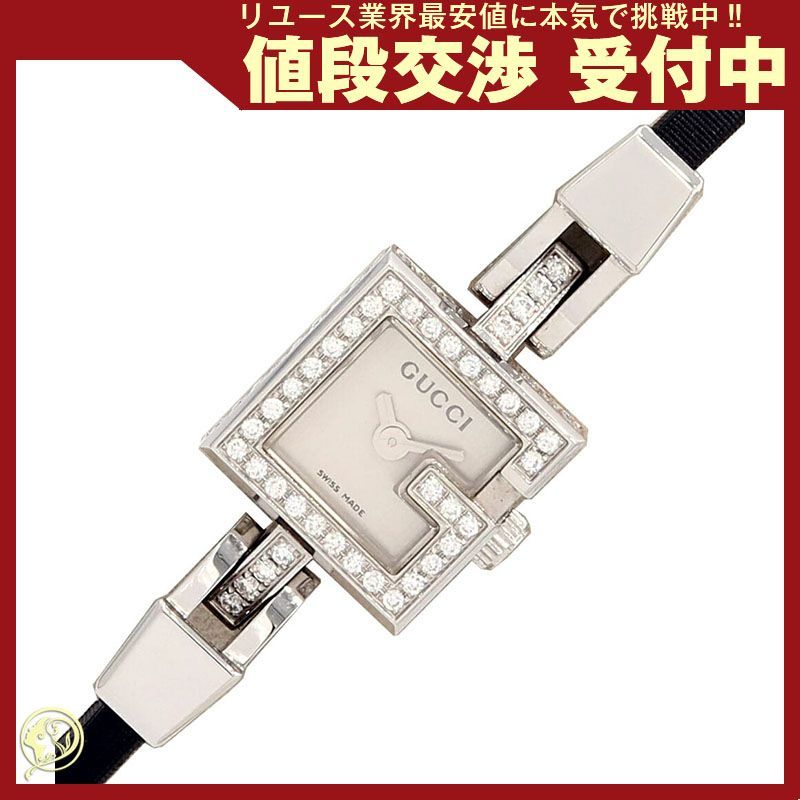 168 稼働 GUCCI 時計 箱付き レディース 102 Gミニ ダイヤベゼル グッチ レディースウォッチ Gミニ ダイヤベゼル 102 - メルカリ