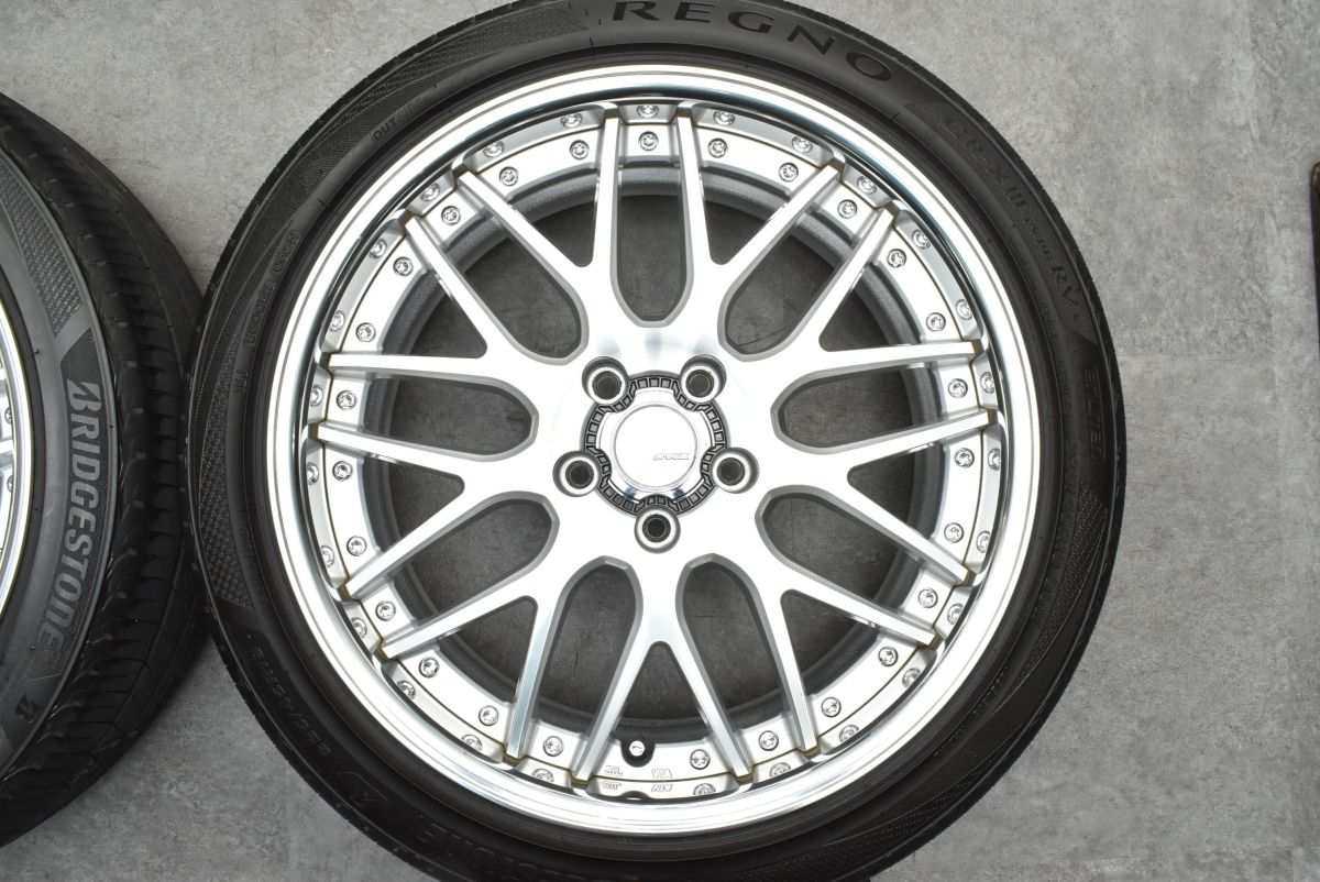 【美品】WORKランベックLM1 19インチ　4本セット WORK ランベック LM1 19インチ REGNO 245/45/19 ランベック LM1 19
