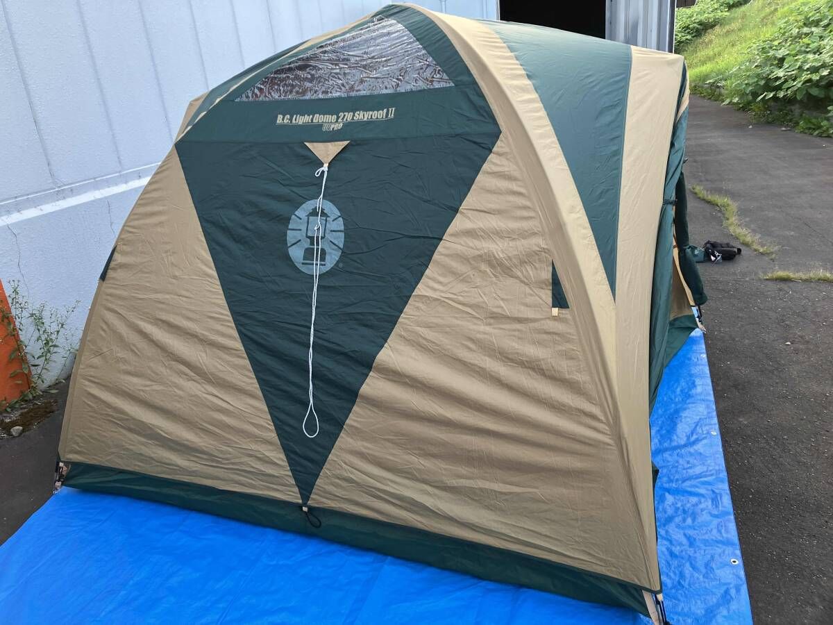 テント・タープ Coleman BC Viser Dome 270 Coleman/コールマン BC Viser Dome／270 skyroof Ⅱ ドームテント 〜3