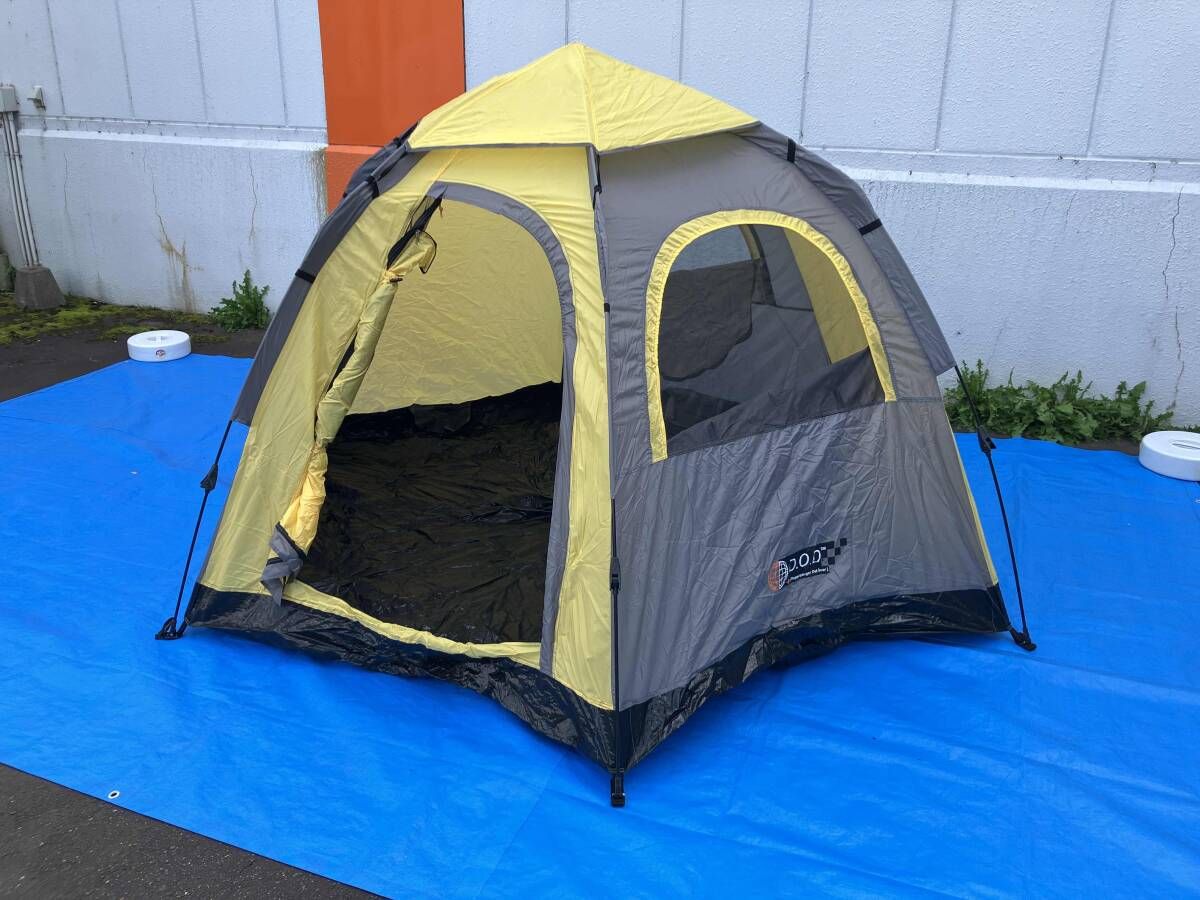 DOD/ディーオーディー ワンタッチテント 0T5YLドームテント ～3人用