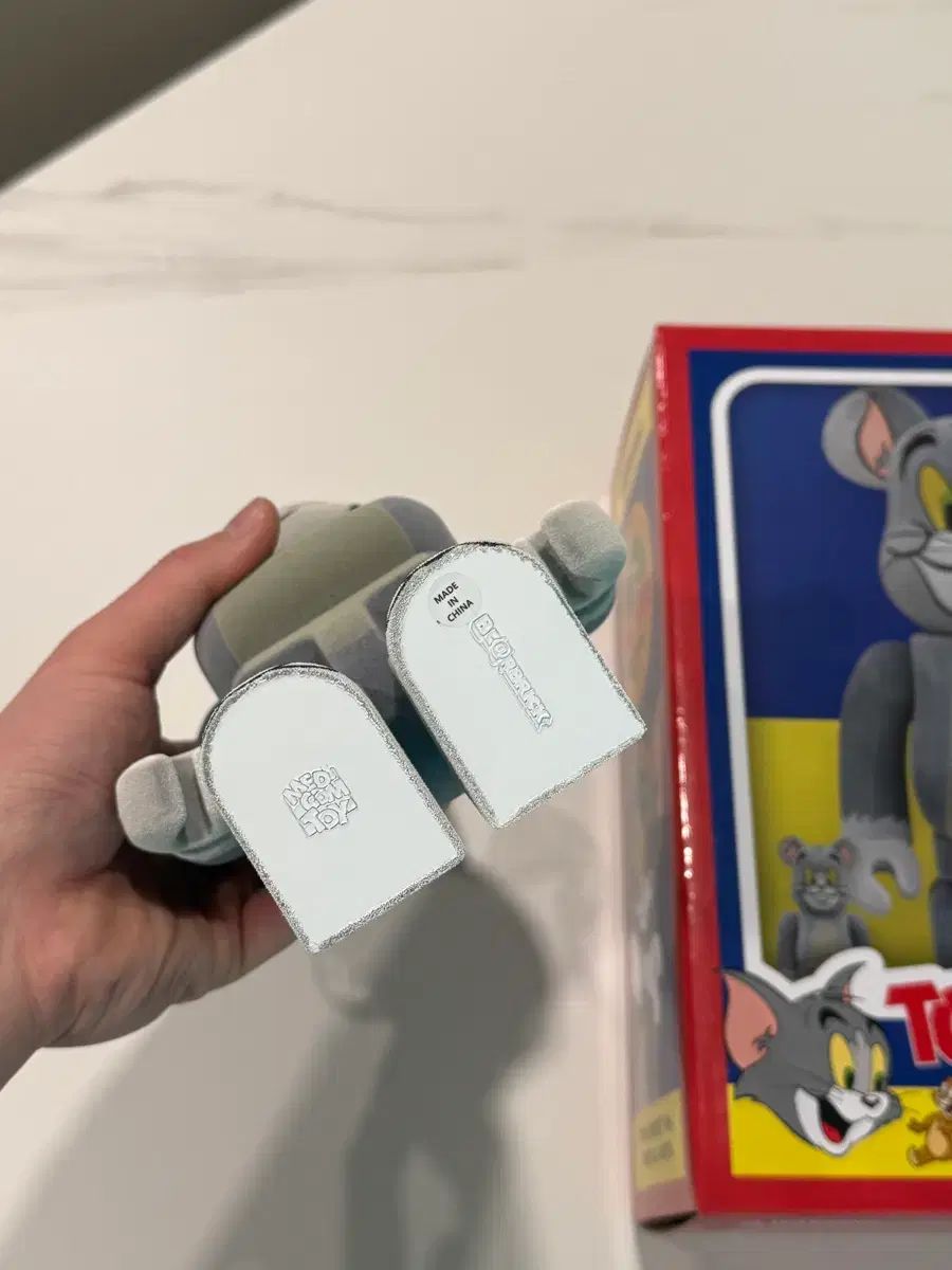 BE@RBRICK(ベアブリック) トムとジェリー トム フロッキー 400%+100