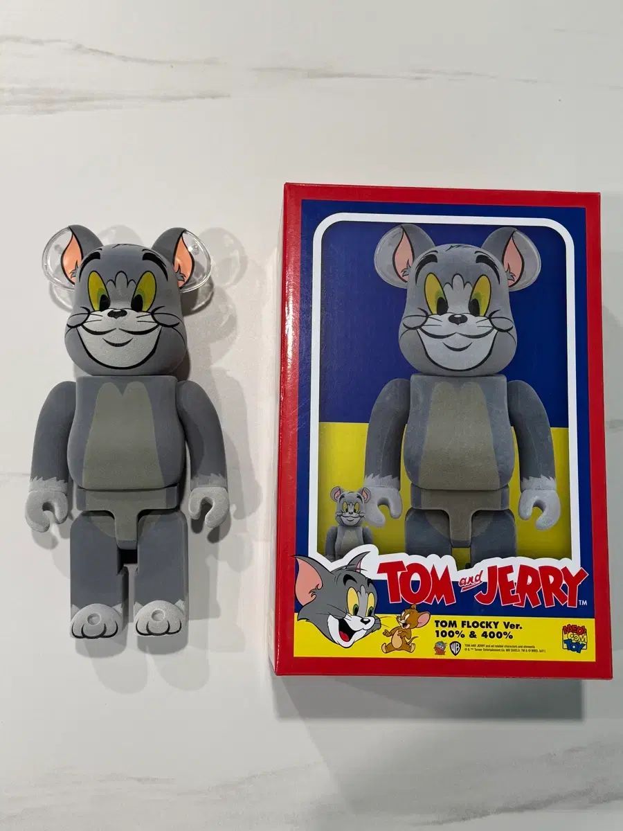 BE RBRICK ベアブリック トムとジェリー トム フロッキー 400% フィギュア