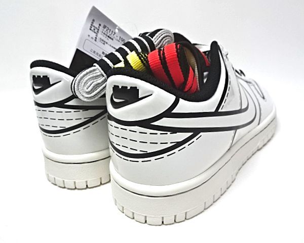 6.5Y (24.5cm)【NIKE DUNK LOW x LEGO COL GS IF2117-100 SAIL/SAIL 