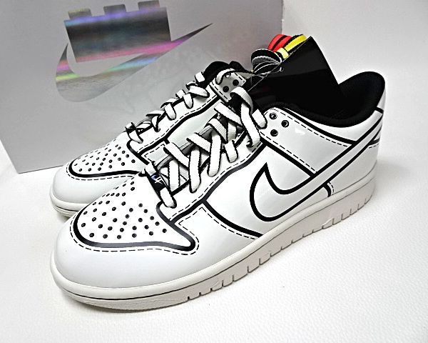 6.5Y (24.5cm)【NIKE DUNK LOW x LEGO COL GS IF2117-100 SAIL/SAIL 
