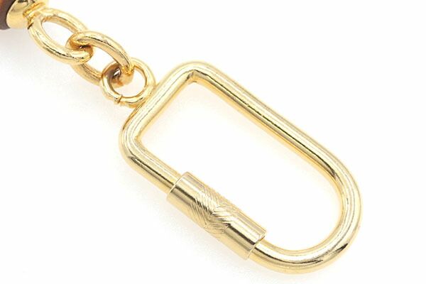グッチ キーリング バンブー ブラウン ゴールド金具 - メルカリ