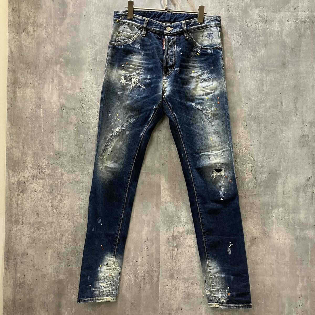 DSQUARED2 ジーンズ デニムパンツ cool guy jean ダメージリペア加工 