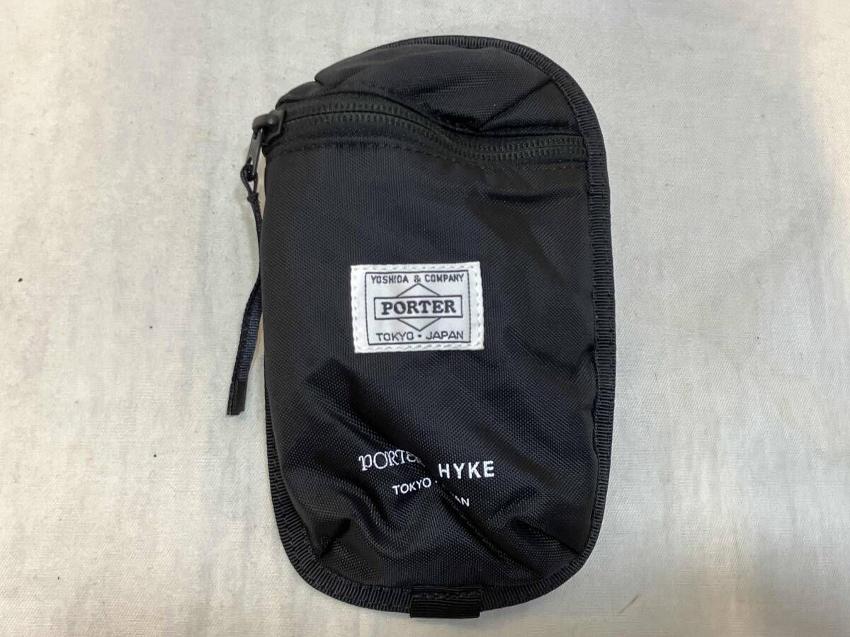 PORTER × HYKE ARM POUCH ポーター ハイク アームポーチ ブラック