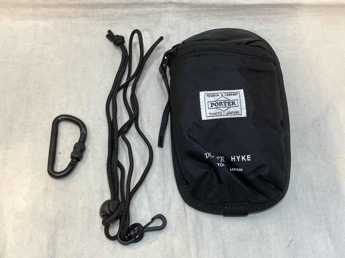 PORTER × HYKE ARM POUCH ポーター ハイク アームポーチ ブラック