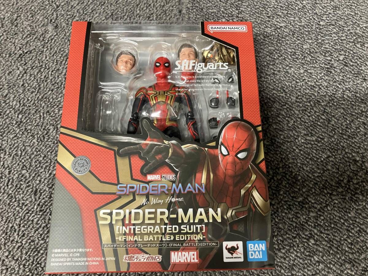未開封品】S.H.Figuarts スパイダｰマン[インテグレｰテッドスｰツ 