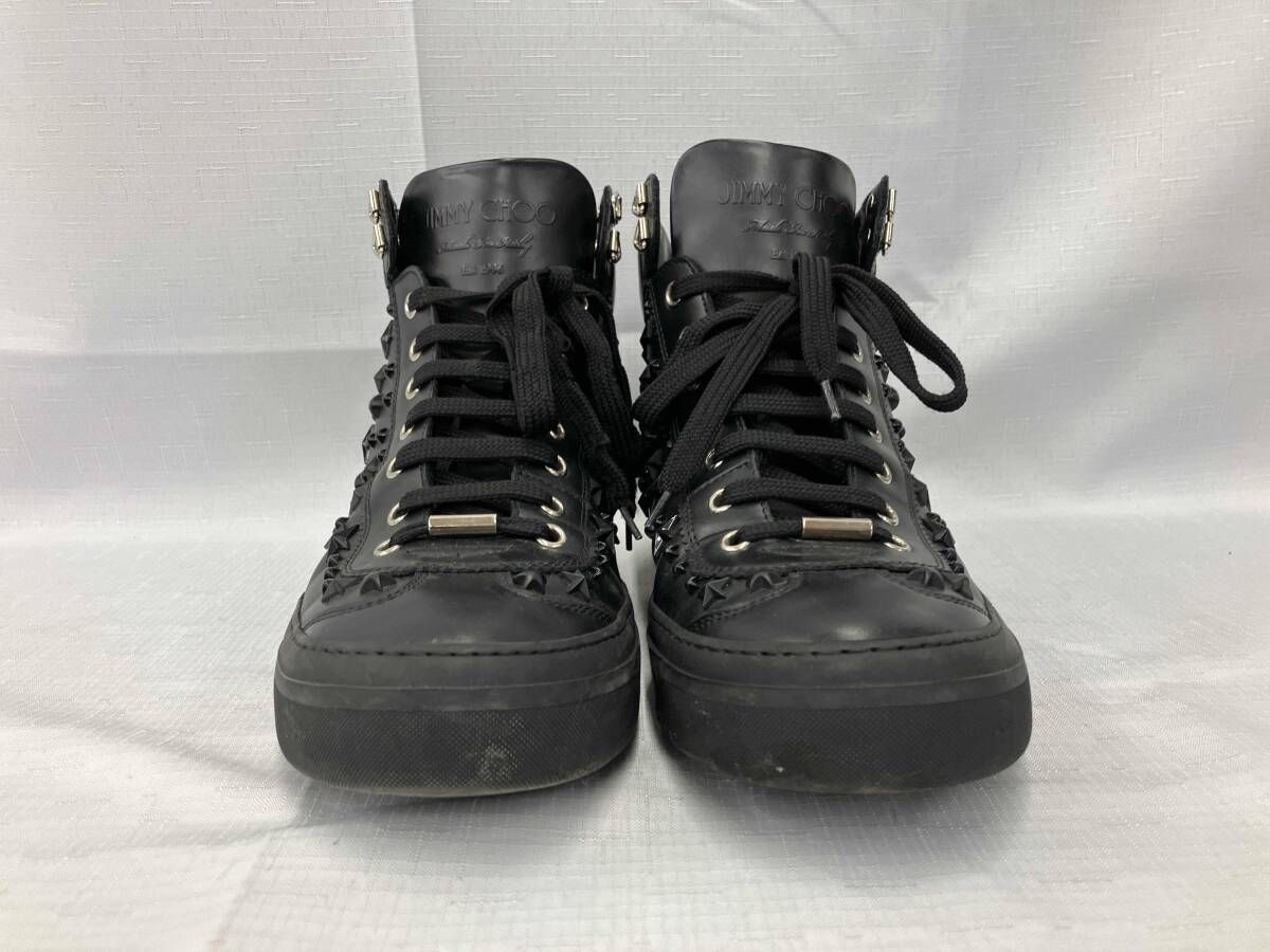 お買い得！ JIMMY CHOO スニーカー 41 メンズ ブラック 【公式通販】