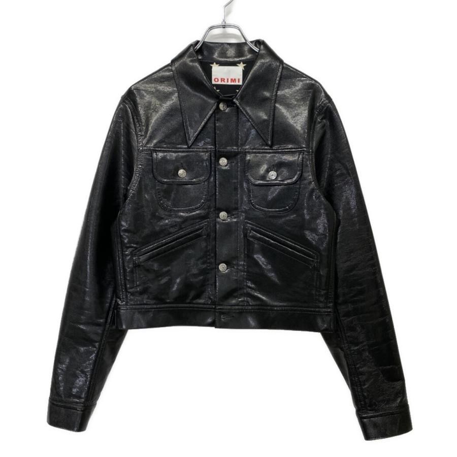 ORIMI ジャケット ORIMI leather cropped blouson size M ブラックオリミ - メルカリ