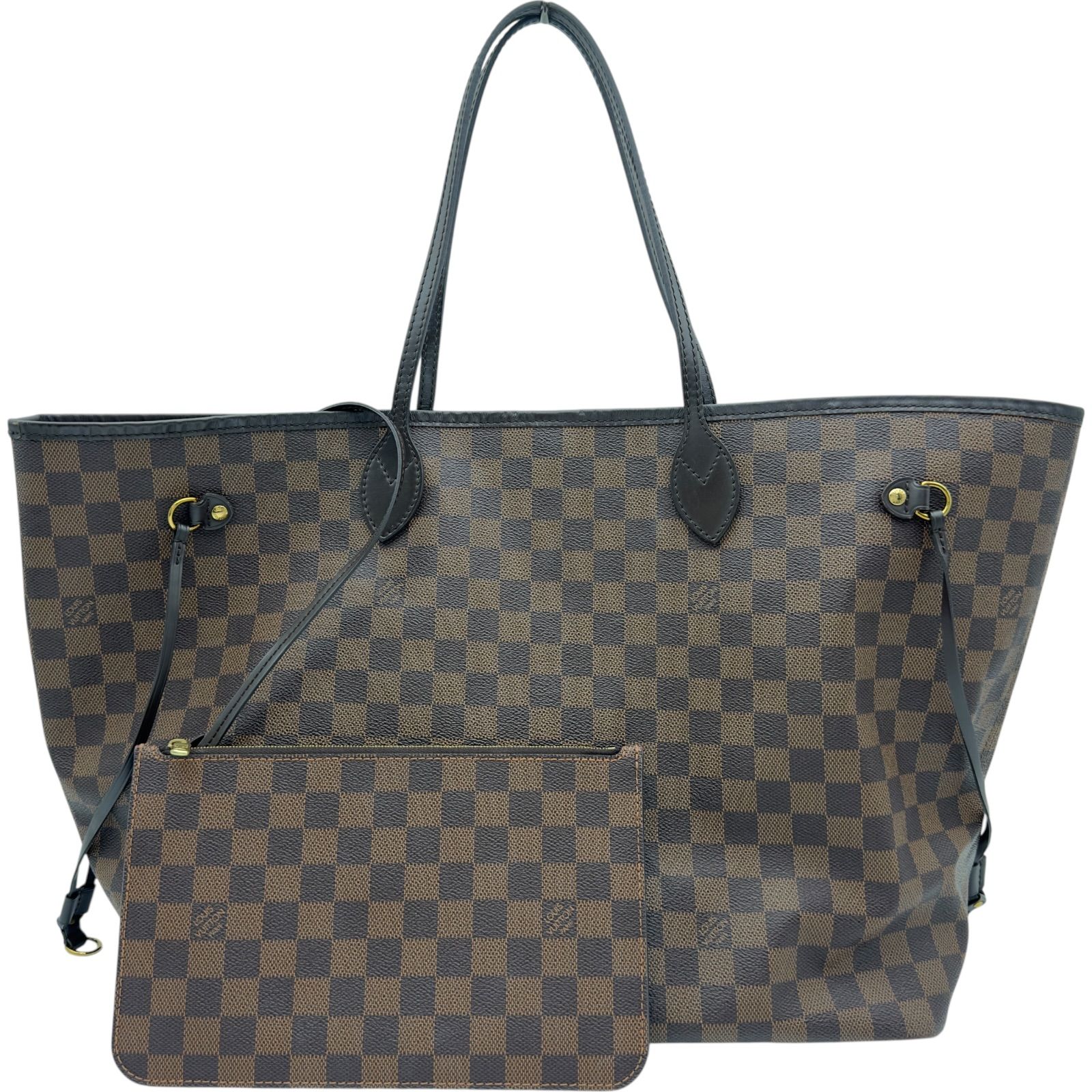 ルイ・ヴィトン LOUIS VUITTON ネヴァーフルGM N41357 ブラウン ダミエ 