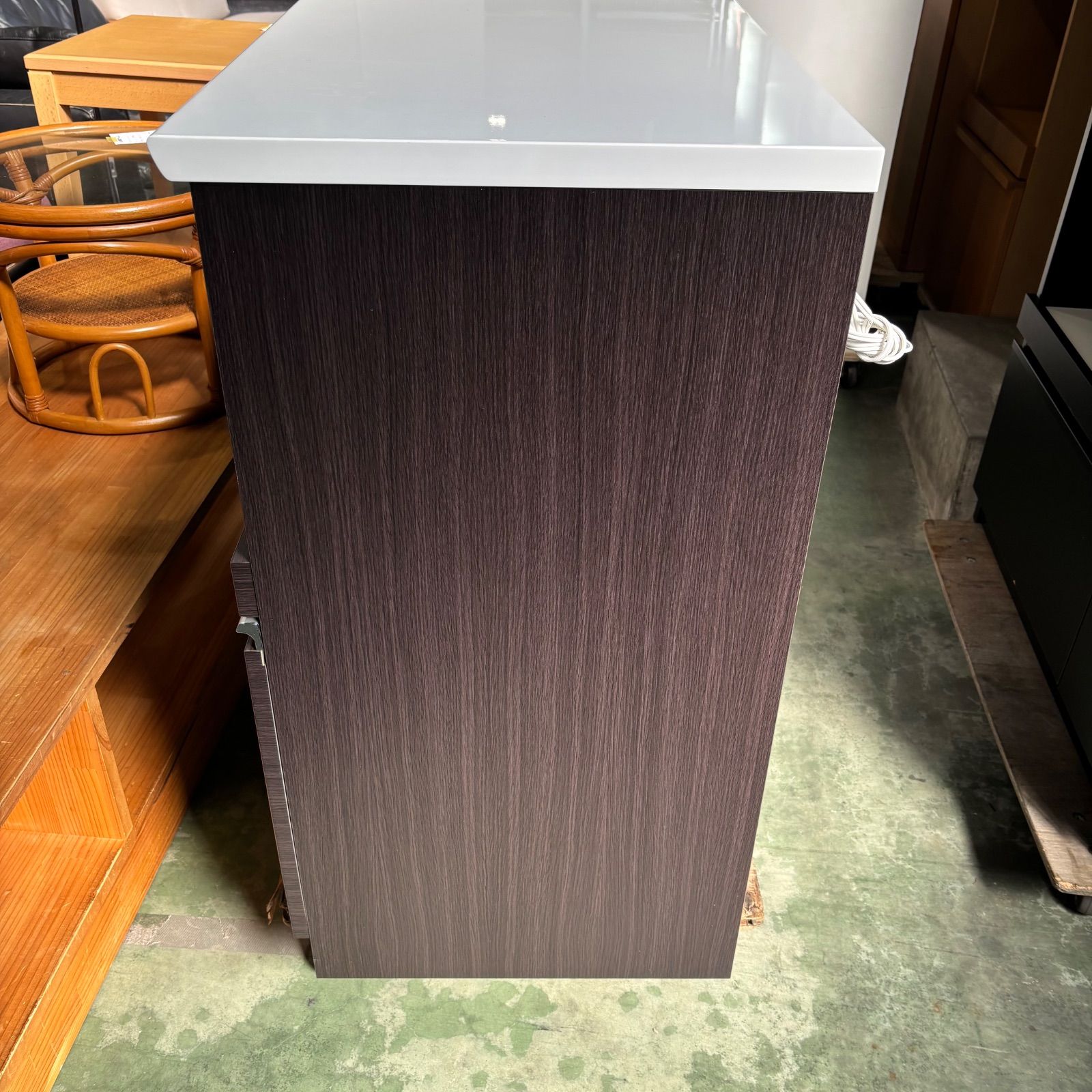 倉庫前引取値下げあり】ニトリ キッチンカウンター 幅120cm レンジ台