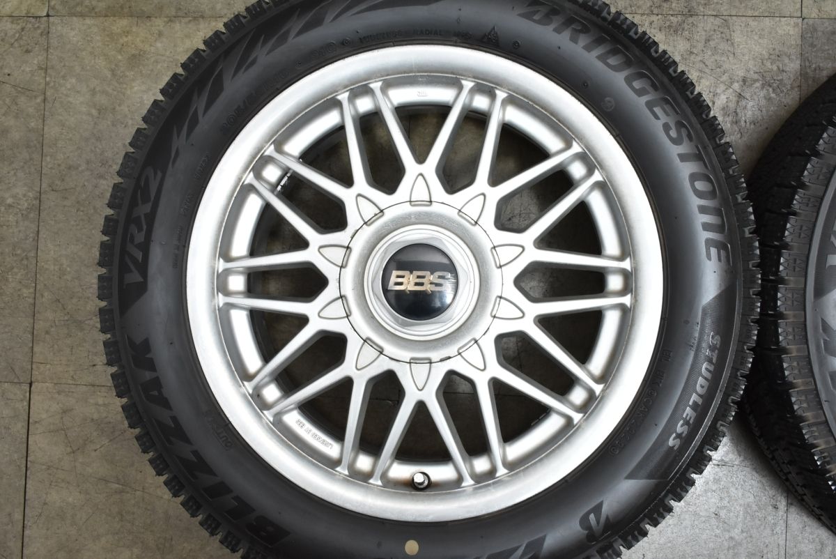 鍛造品】BBS RG II 16in 7J +48 PCD114.3 ブリヂストン ブリザック 