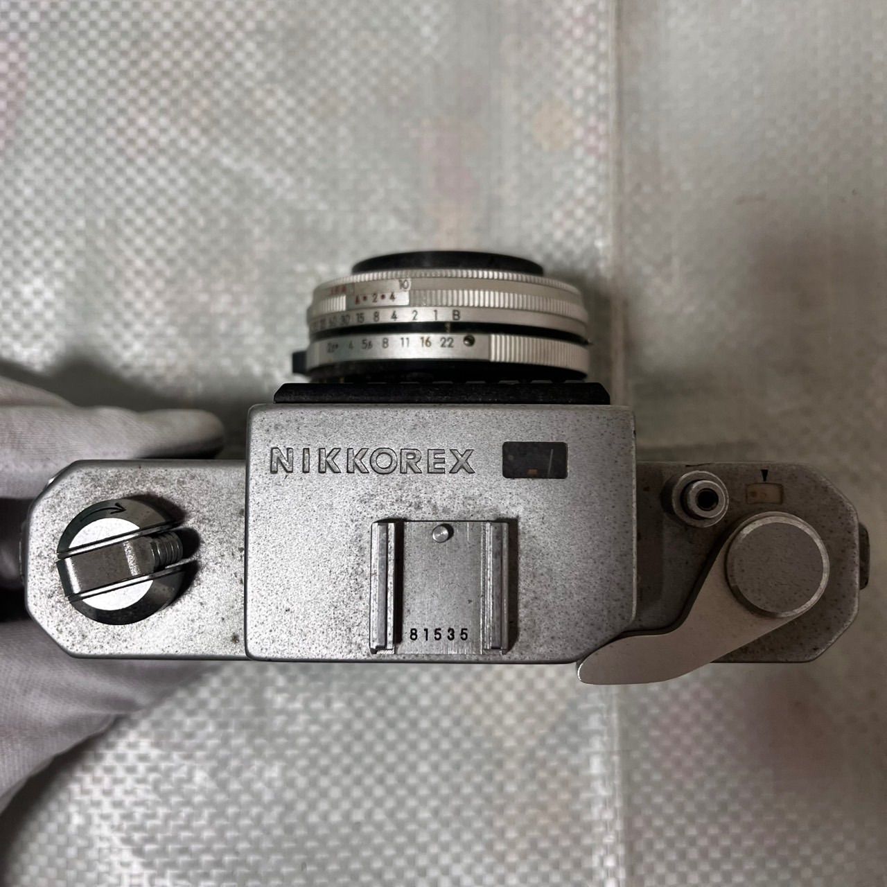 ⑥-25 動作未確認 レア ニコン NIKKOREX 35 レンズシャッター 一眼レフ