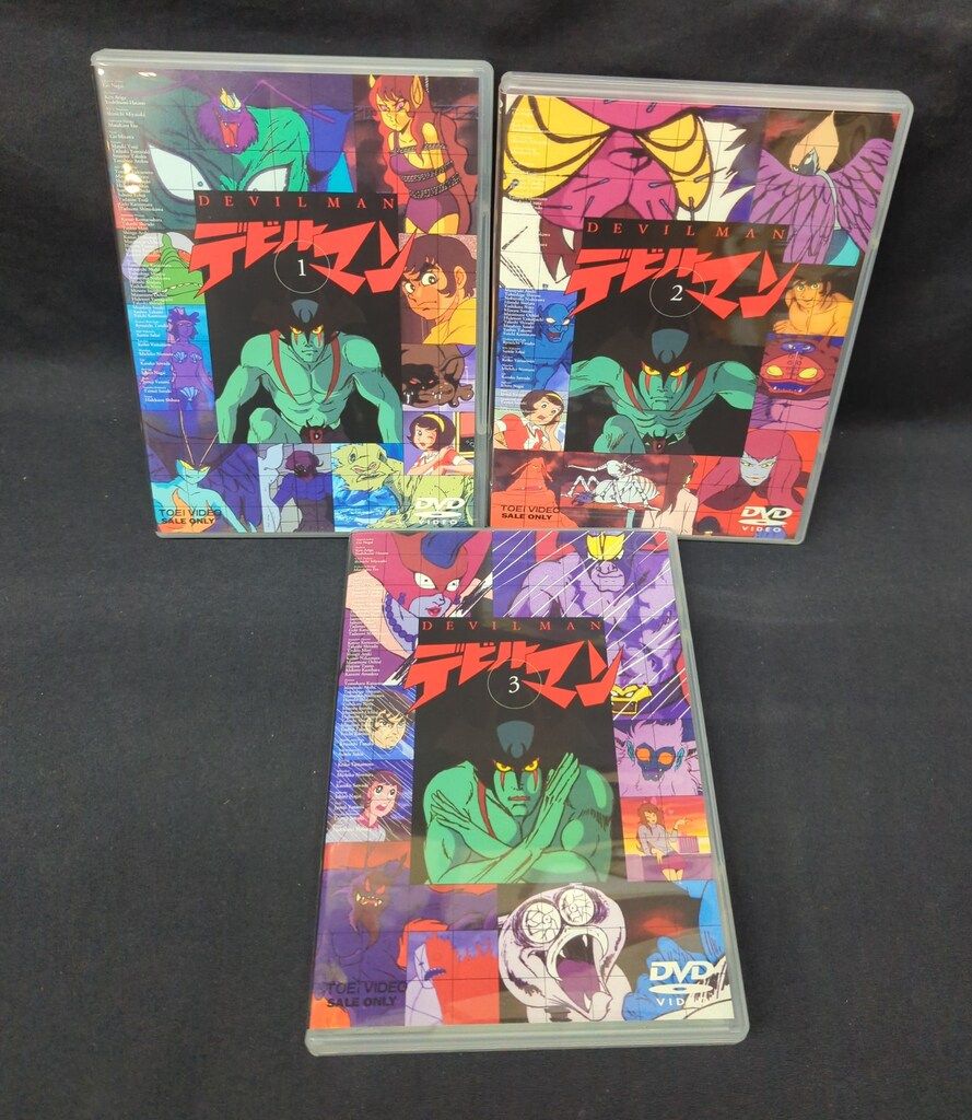 アニメDVD デビルマン BOX ※ディスクのみ - メルカリ