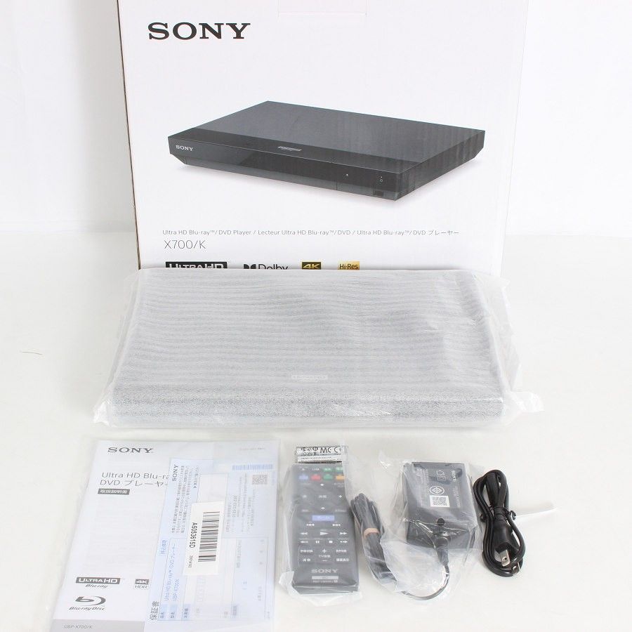 SONY UBP-X800 4K Hi-Res ブルーレイプレーヤー ジャンク 公式 SONY