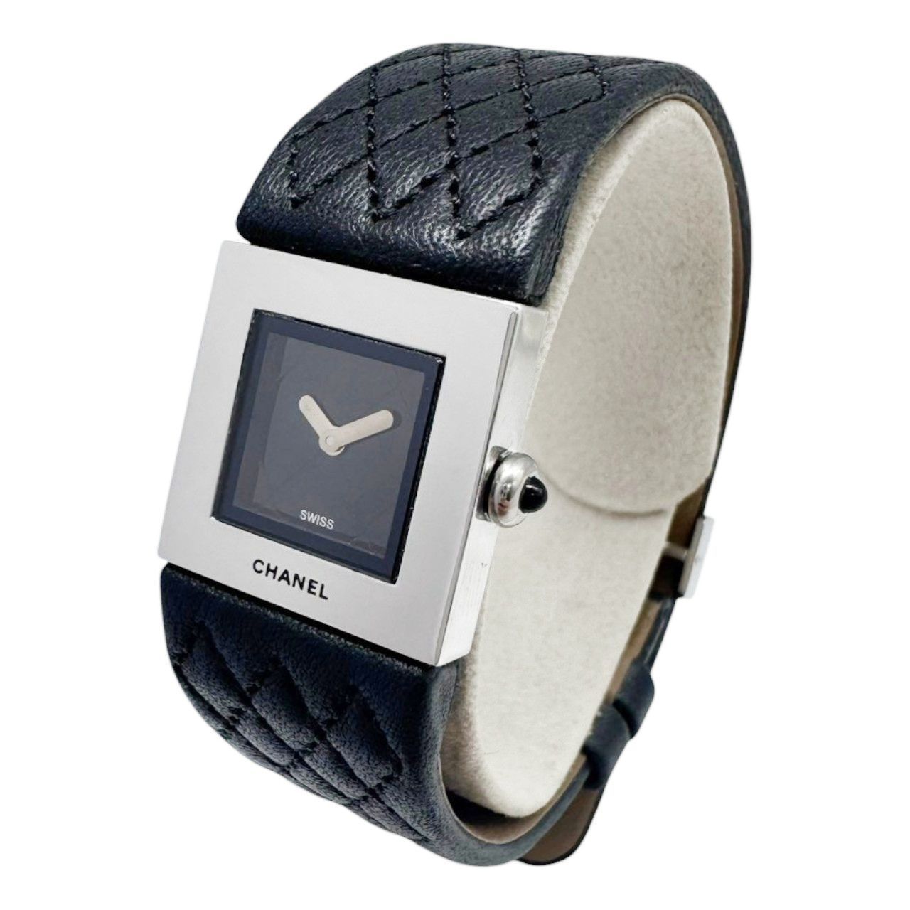 CHANEL シャネル マトラッセウォッチ 黒文字盤 H0116 Q.M.00028 