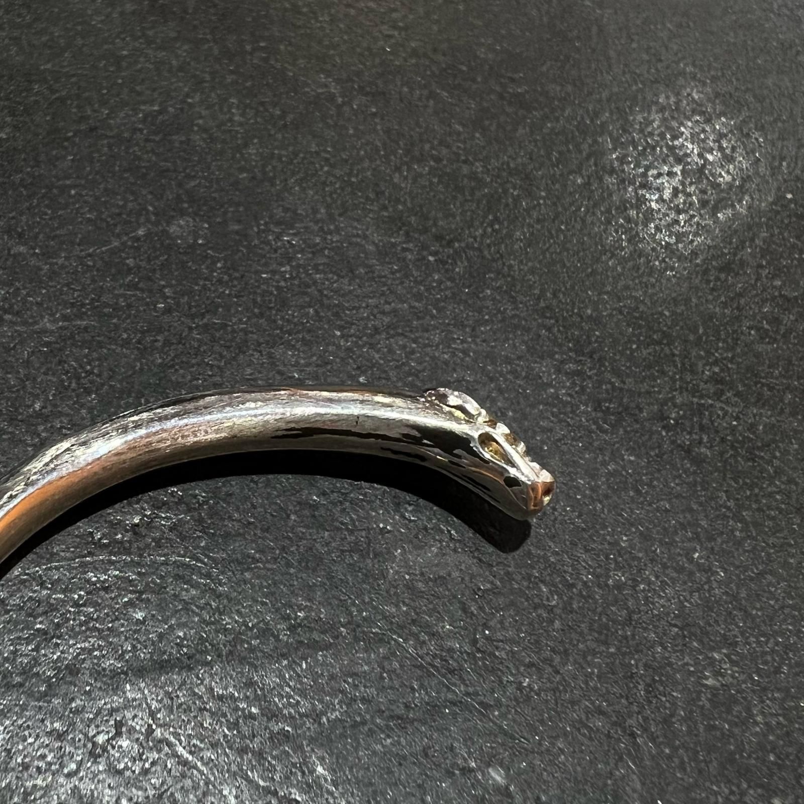 CHROME HEARTS BANGLE DOUBLE DOG バングル ダブルドッグ シルバー