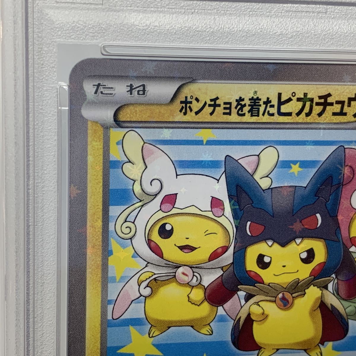 PSA10ポケモンカード ポンチョを着たピカチュウ 203⁄XY-P プロモ