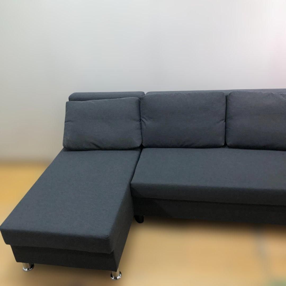 ソファベッド L字ソファ