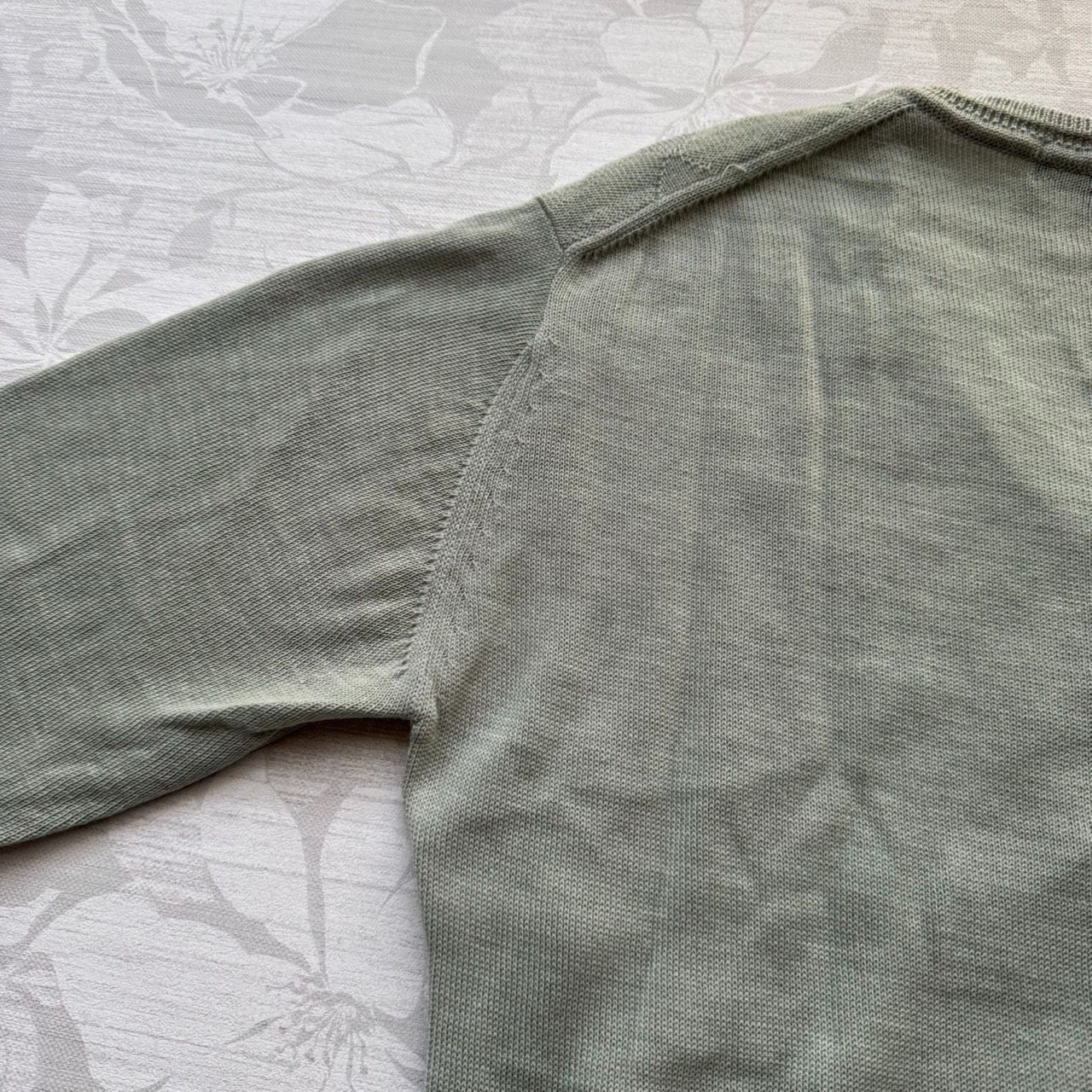 高級】DAKS ダックス Vネック ニット セーター Lサイズ ウール100 