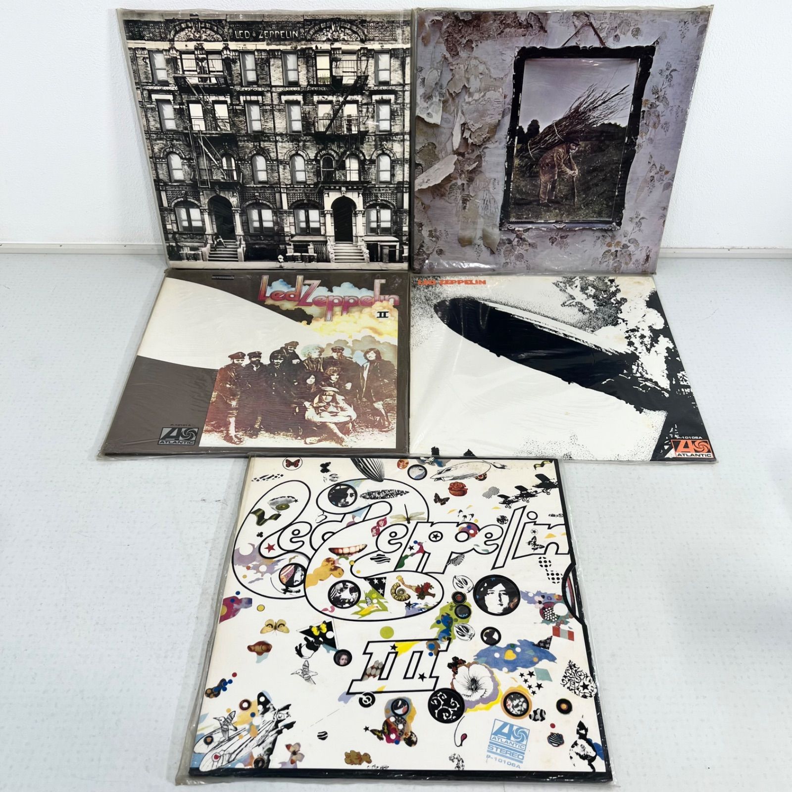 【帯付き】レッド・ツェッペリン レコード 5枚セット 5枚セット】LED ZEPPELIN レッド・ツェッペリン LPレコードまとめ売り