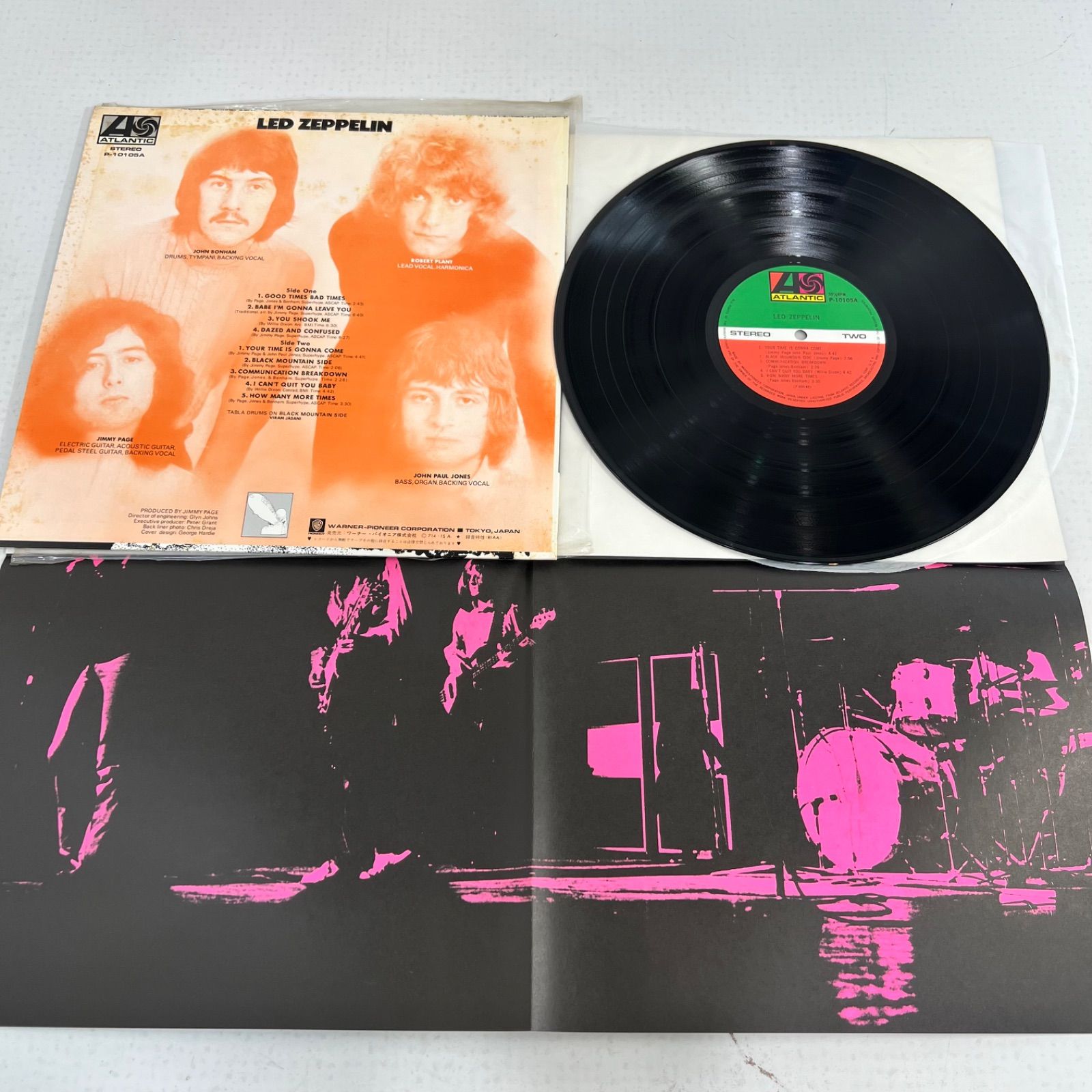5枚セット】LED ZEPPELIN レッド・ツェッペリン LPレコードまとめ売り