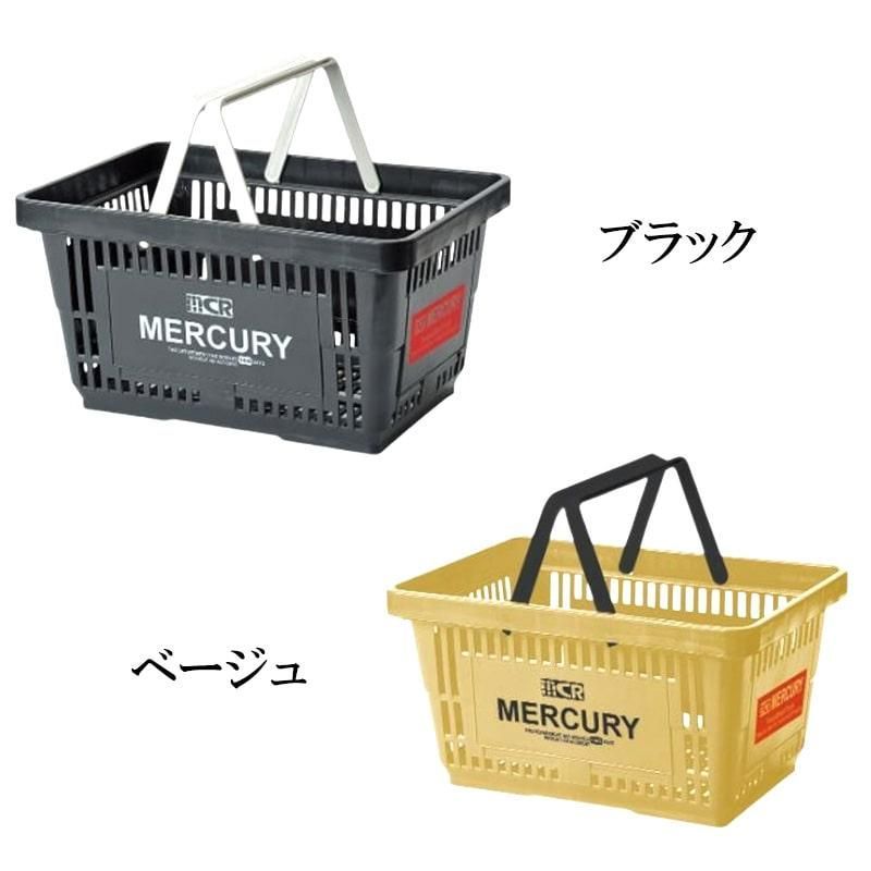 マーキュリー マーケット バスケット 可愛い 買い物かご MERCURY レジ