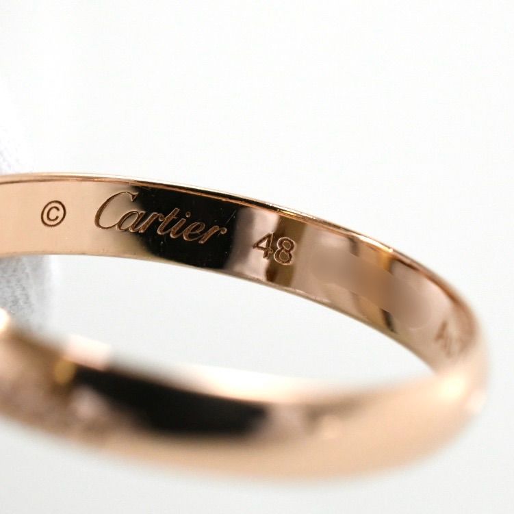 Cartier カルティエ トリニティリング スモールモデル SM 3連リング 