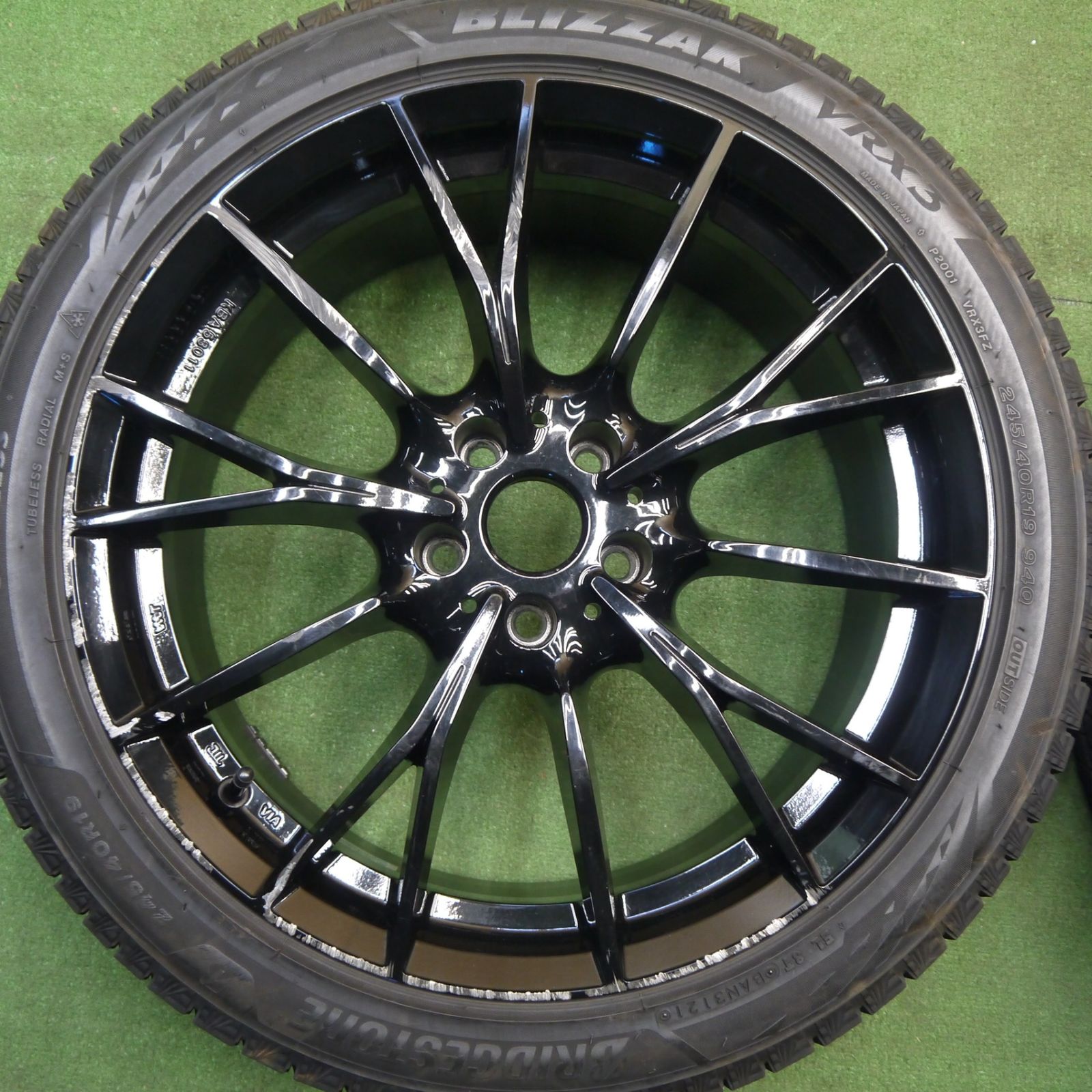 4本価格☆BMW 等 MAK FABRIK 245/40R19 スタッドレス ブリヂストン 