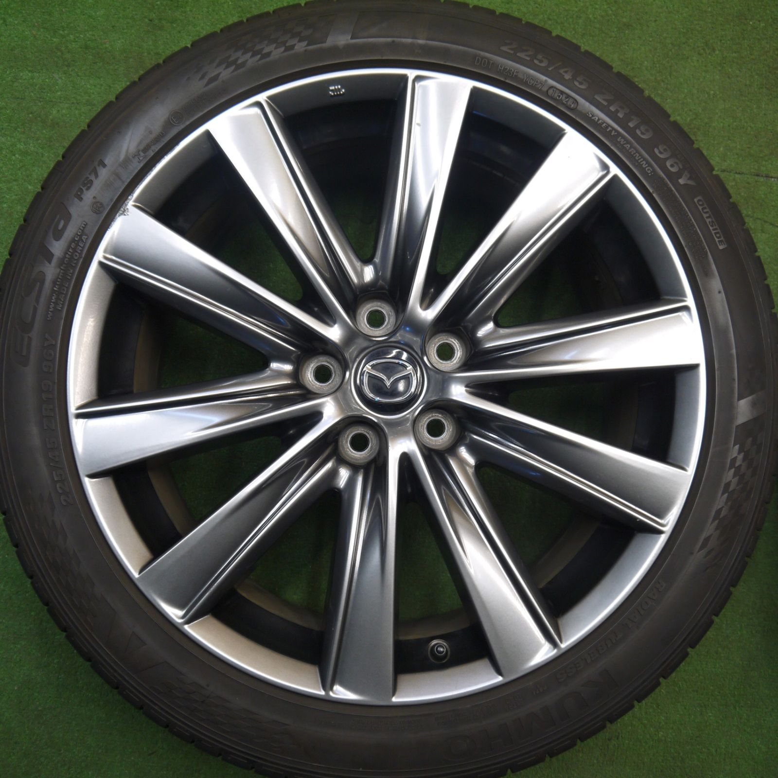 バリ溝！24年！キレイ！9.5分☆マツダ6 Lパッケージ 純正 225/45R19