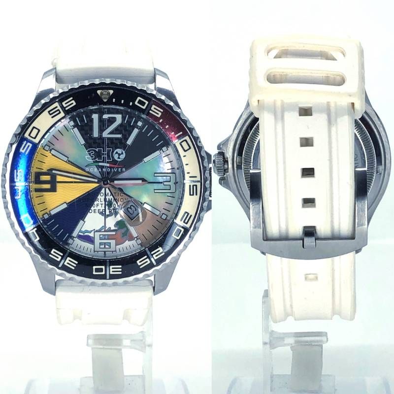 3H ITALIA トレアッカ OCEAN DIVER 52mm メンズ 腕時計 ◇UA924 3H ITALIA トレアッカ OCEAN DIVER 52mm メンズ 腕時計 ◇UA924