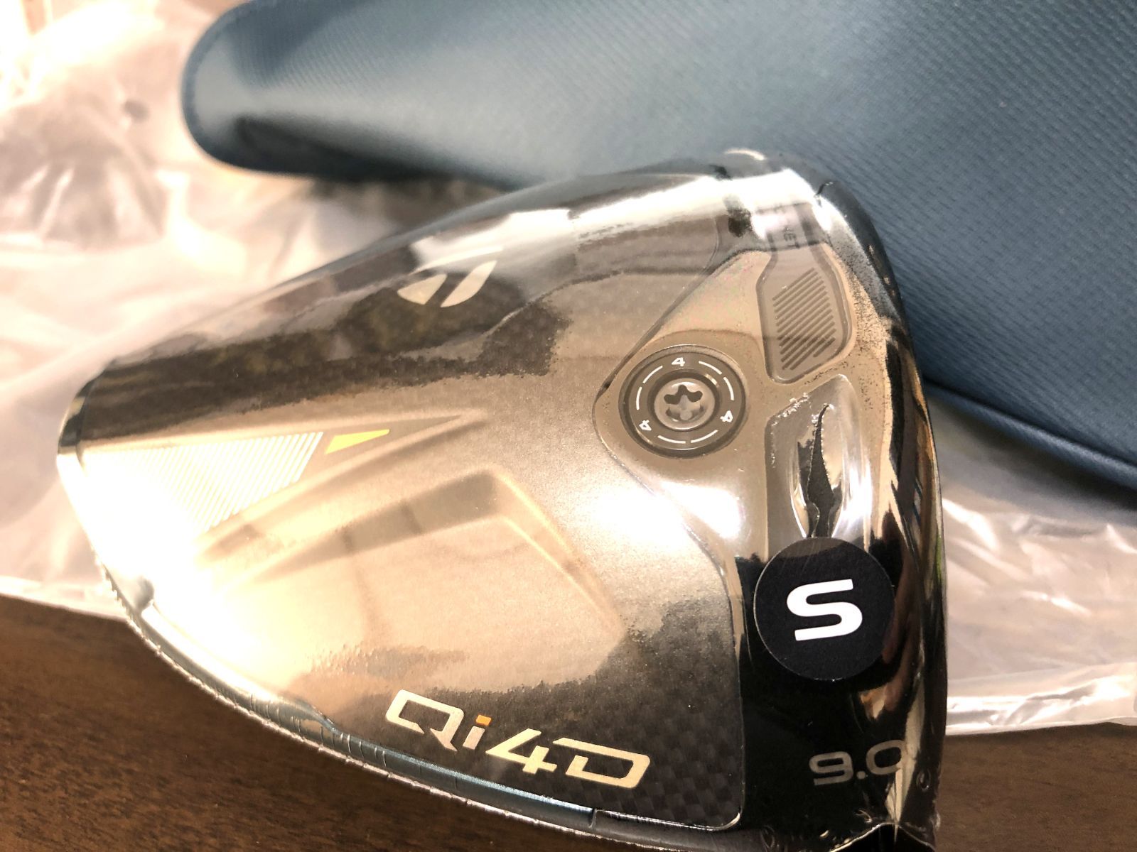 新品 最新 テーラーメイド Qi4D 9.0° ドライバー ヘッド 単体 HC/保証