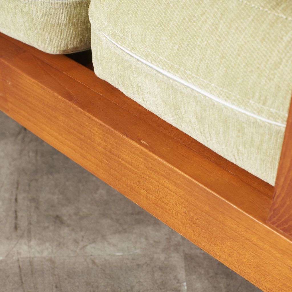 木製 ラブソファ