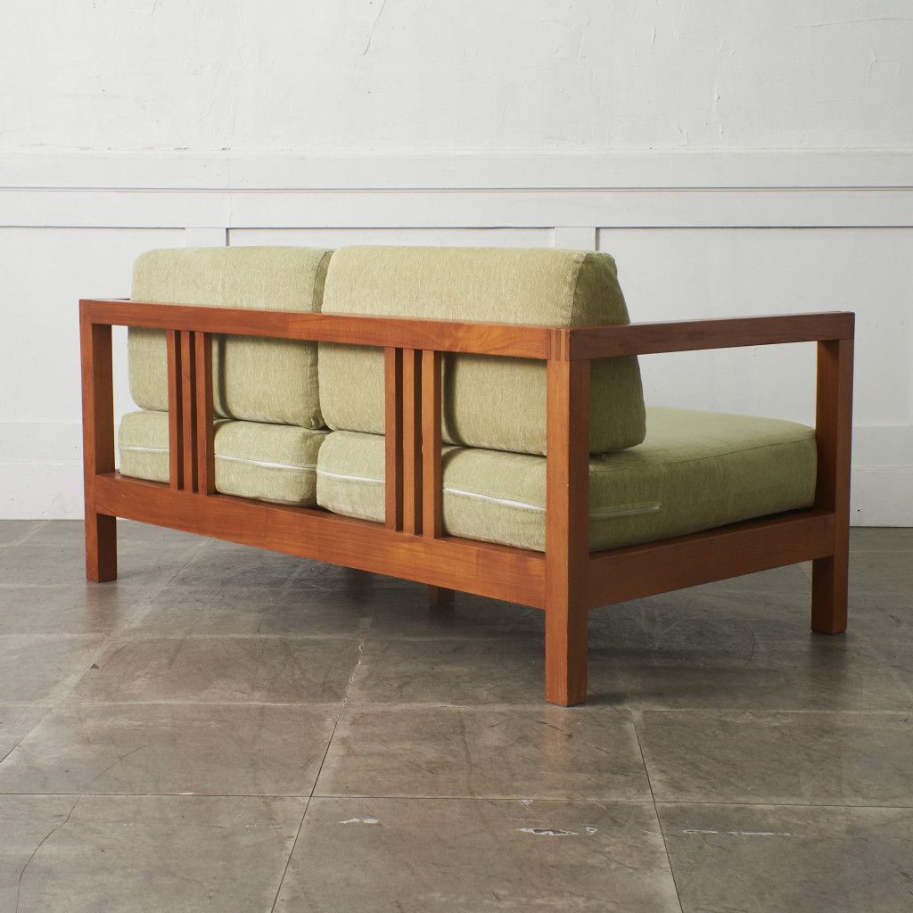  スキャンティーク SCANTEAK チーク 無垢材 2人掛け ソファ 2シーター 木製 ラブソファ 北欧 モダン スタイル スキャンチーク 95343 子供用ソファ 2人掛け 3人掛けソファ ソファ ソファベッド