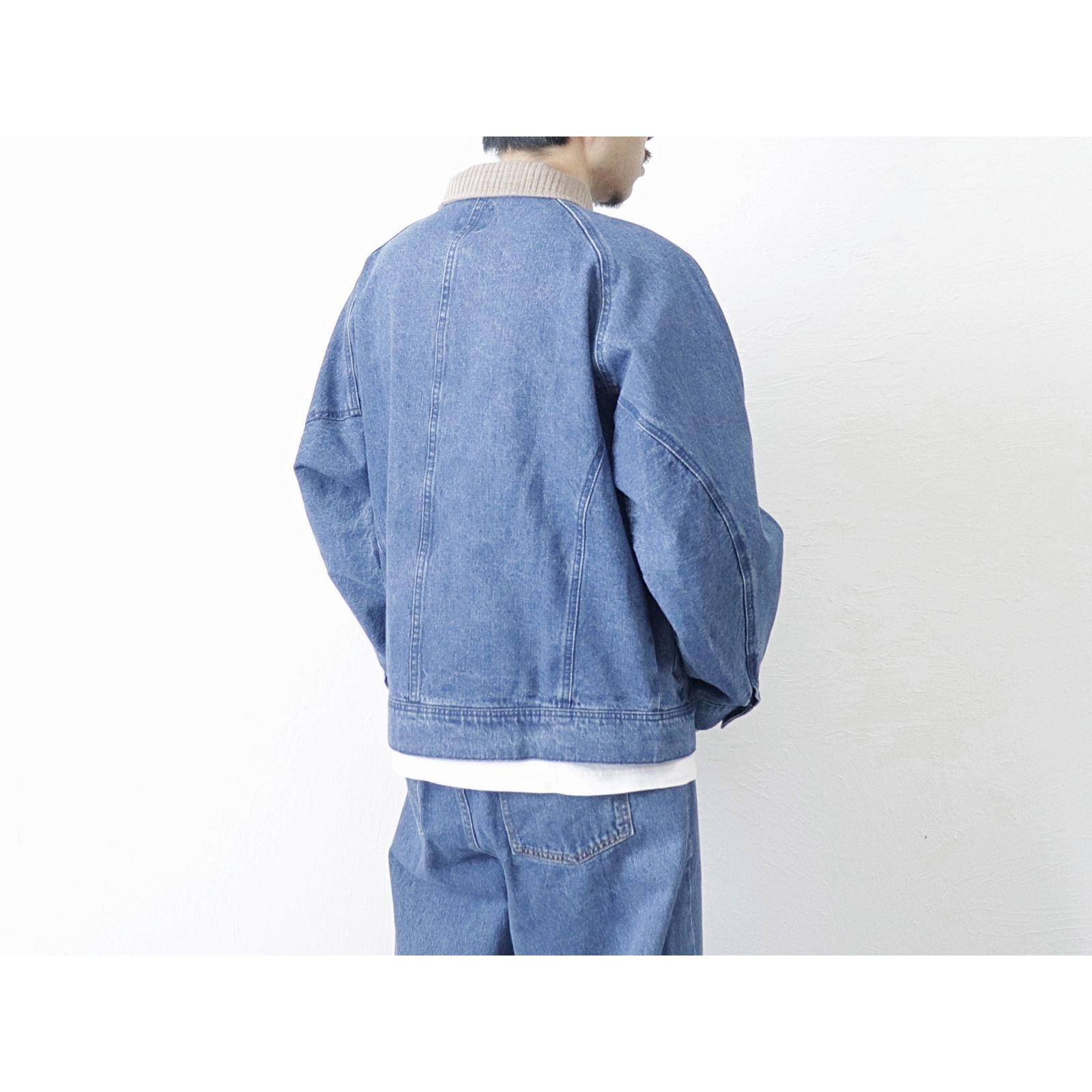 KELEN / DOLMAN SLEEVE DENIM JACKET 