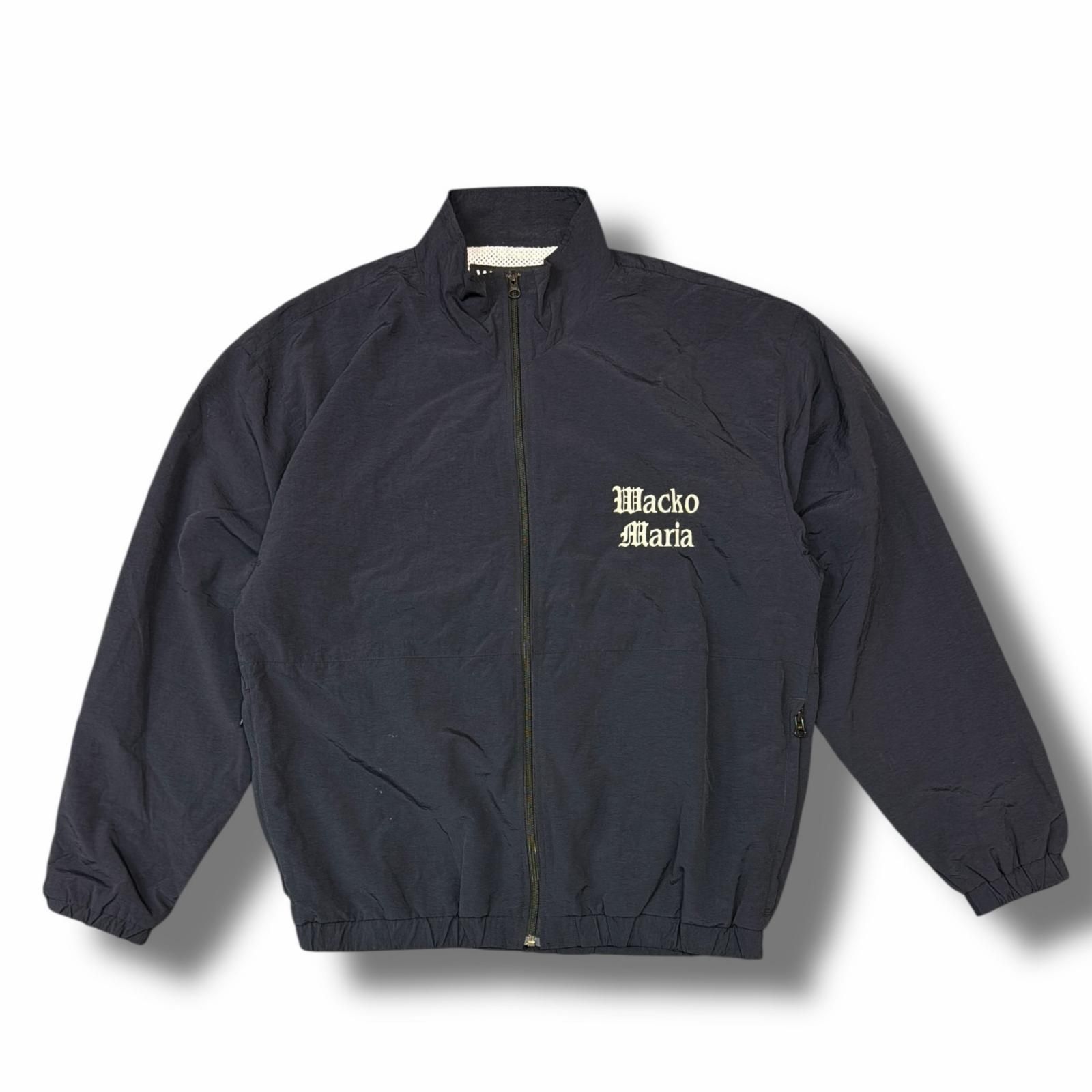 WACKO MARIA NYLON TRACK JACKET ロゴ刺繍 ナイロントラックジャケット