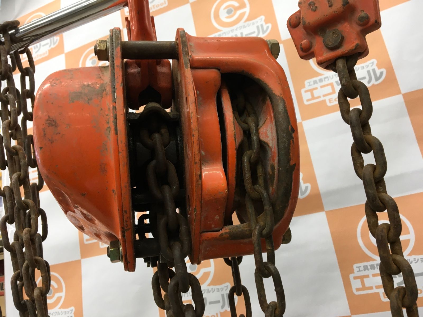 中古品】象印/エレファント K-II ☆ チェーンブロック1t [IT_M61JC 