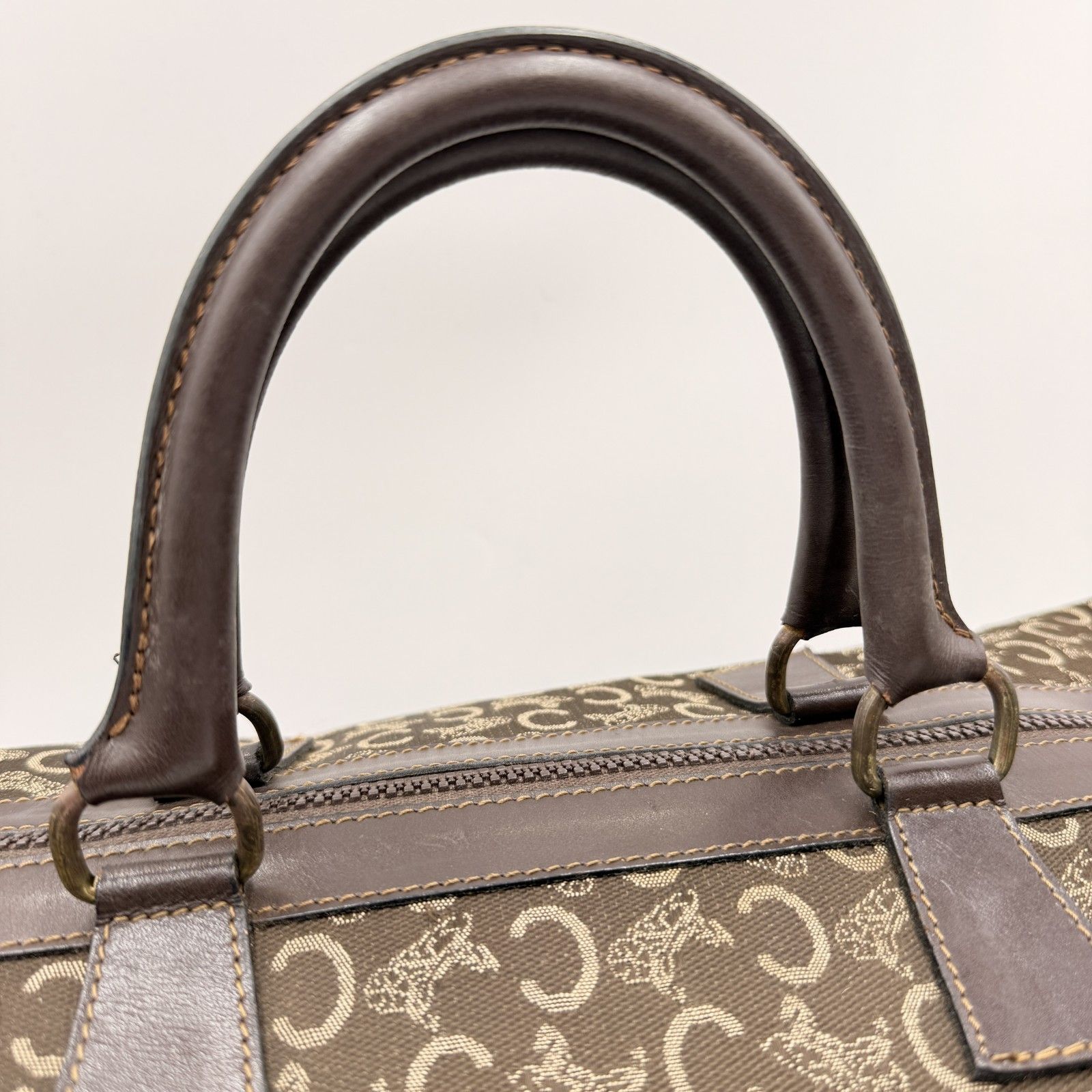 CELINE（セリーヌ）Cサルキー ヴィンテージ ミニボストンバッグ